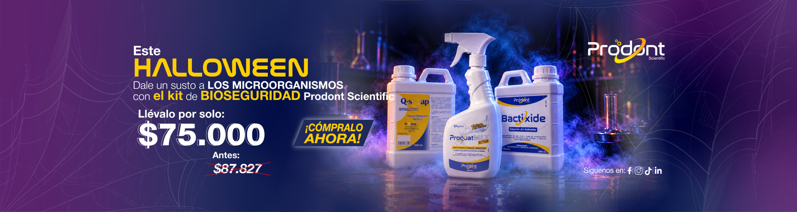 Kit de desinfección y bioseguridad oferta Kit de desinfecciónn