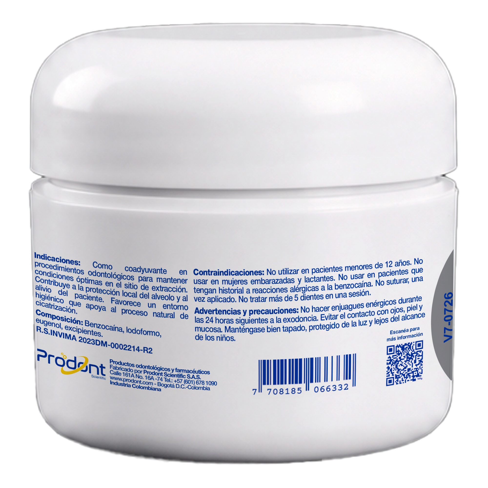 ALVEODONT (Pasta para Alveolitis) - Imagen 2