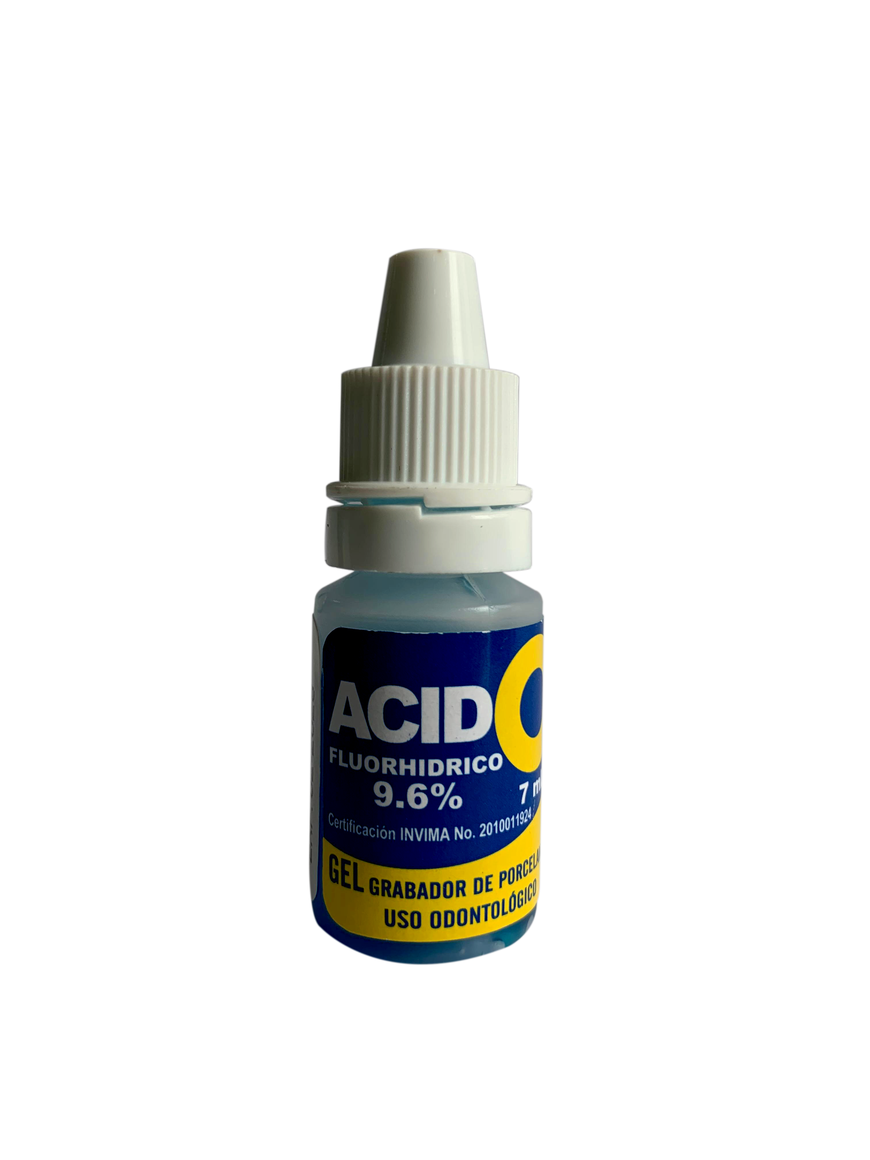 ACIDO FLUORHIDRICO 9.6% (Grabador de Porcelana) 7 mL - Imagen 2